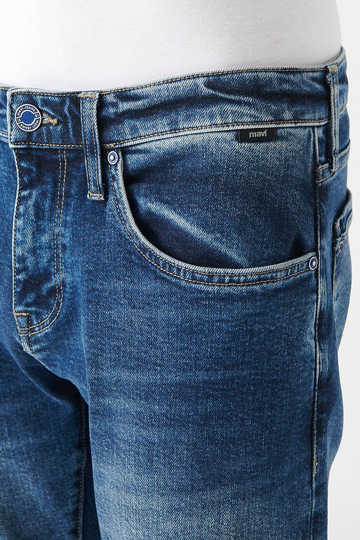 Mavi Jake Pamuklu Normal Bel Skinny Fit Dar Paça Jeans Erkek Kot Pantolon 0042283028 MAVİ
