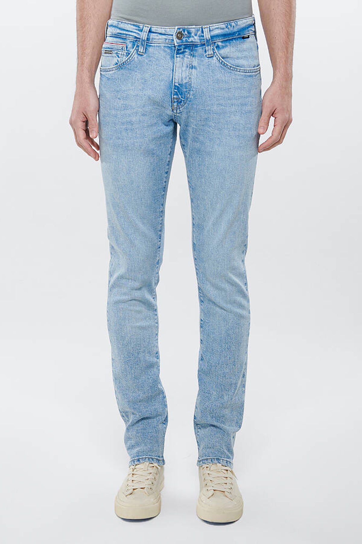 Mavi Jake Pamuklu Normal Bel Skinny Fit Dar Paça Jeans Erkek Kot Pantolon 0042284481 AÇIK MAVİ