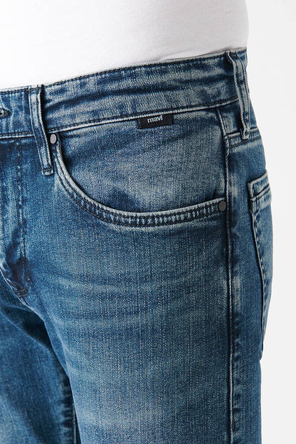 Mavi James Pamuklu Normal Bel Skinny Dar Paça Jeans Erkek Kot Pantolon 0042483027 MAVİ