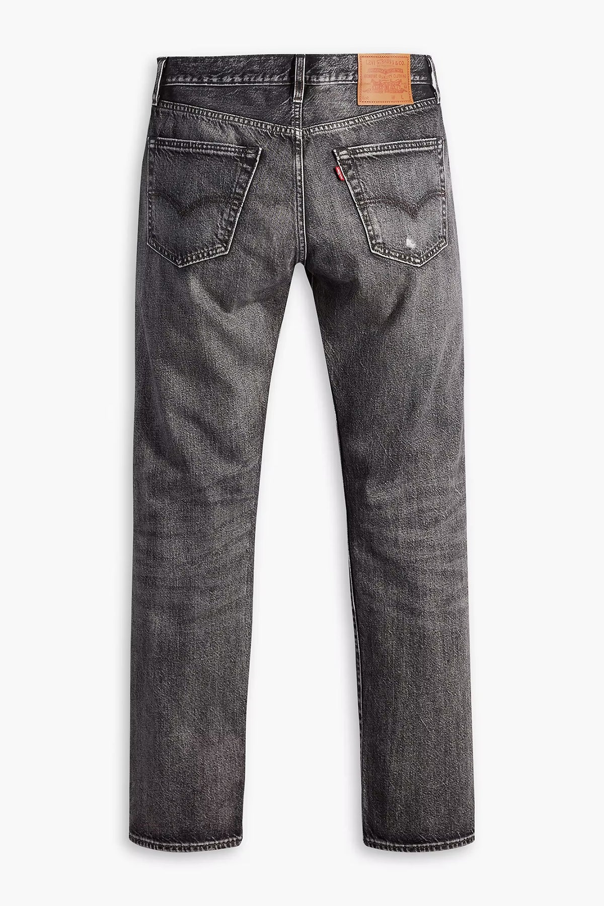 Levi&#39;s Pamuklu Normal Bel Regular Fit 501 Jeans Erkek Kot Pantolon 00501-3414 KOYU GRİ