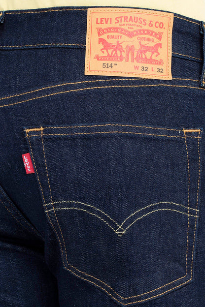 Levi's Regular Fit Pamuklu 514 Jeans Erkek Kot Pantolon 00514-1422 KOYU LACIVERT