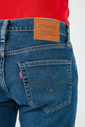 Levi's Slim Fit Pamuklu 511 Jeans Erkek Kot Pantolon 04511-4886 MAVİ