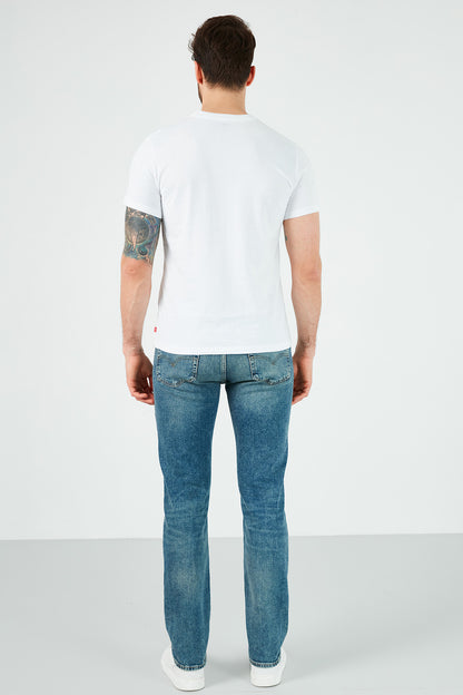 Levi's Slim Fit Pamuklu 511 Jeans Erkek Kot Pantolon 04511-4894 MAVİ