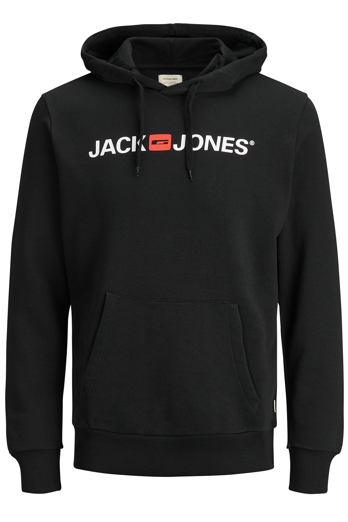 Jack &amp; Jones Jjecorp Old Logo Regular Kapüşonlu  12137054 Erkek Sweat 1213-7054 SİYAH