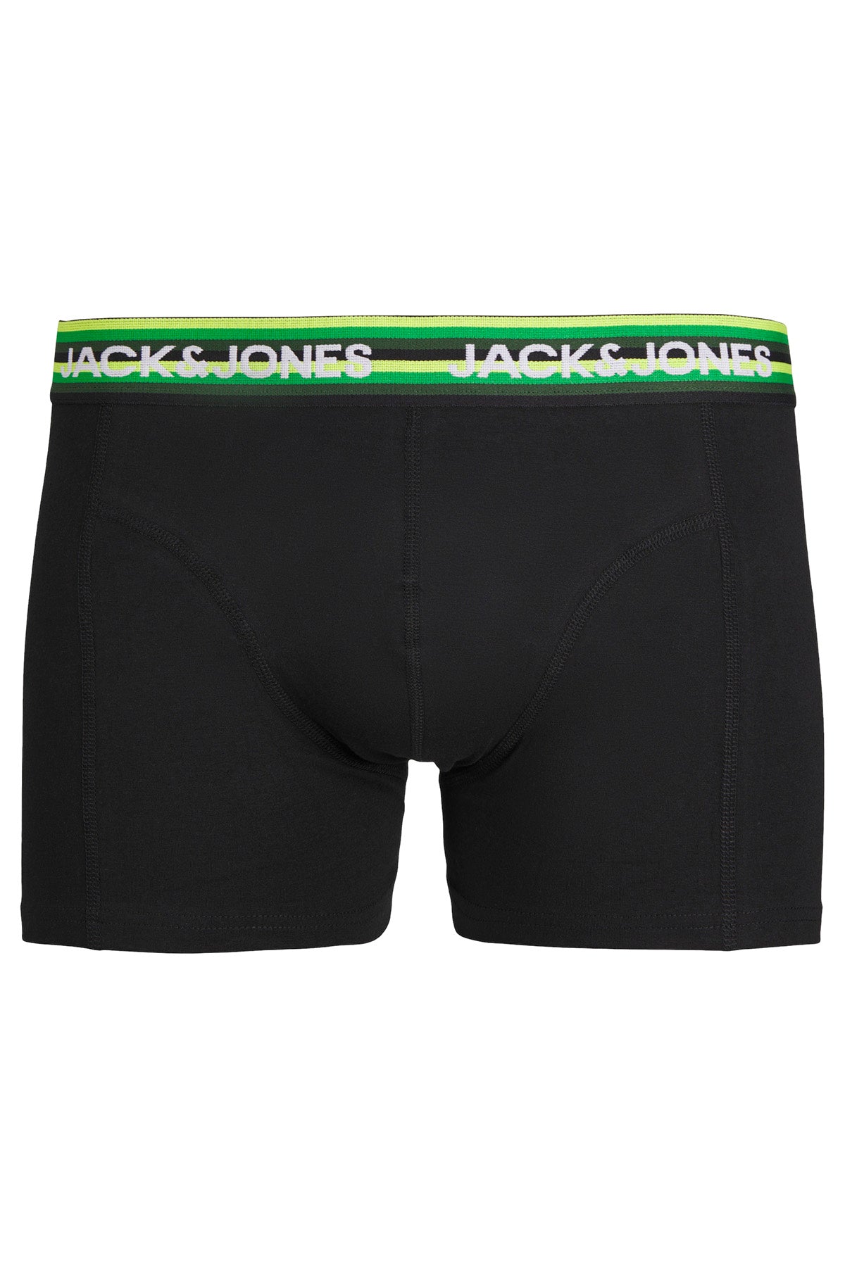 Jack & Jones Jacsimon Esnek Pamuklu Erkek Boxer 12253577 SİYAH-SARI