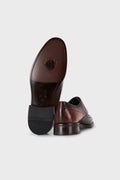 Marcomen Hakiki Deri Klasik Erkek Ayakkabı 15212368 Taba-Koyu Ceviz