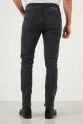 Buratti Pamuklu Normal Bel Slim Fit Boru Paça Jeans Erkek Kot Pantolon 2002M111PARMA GRİ