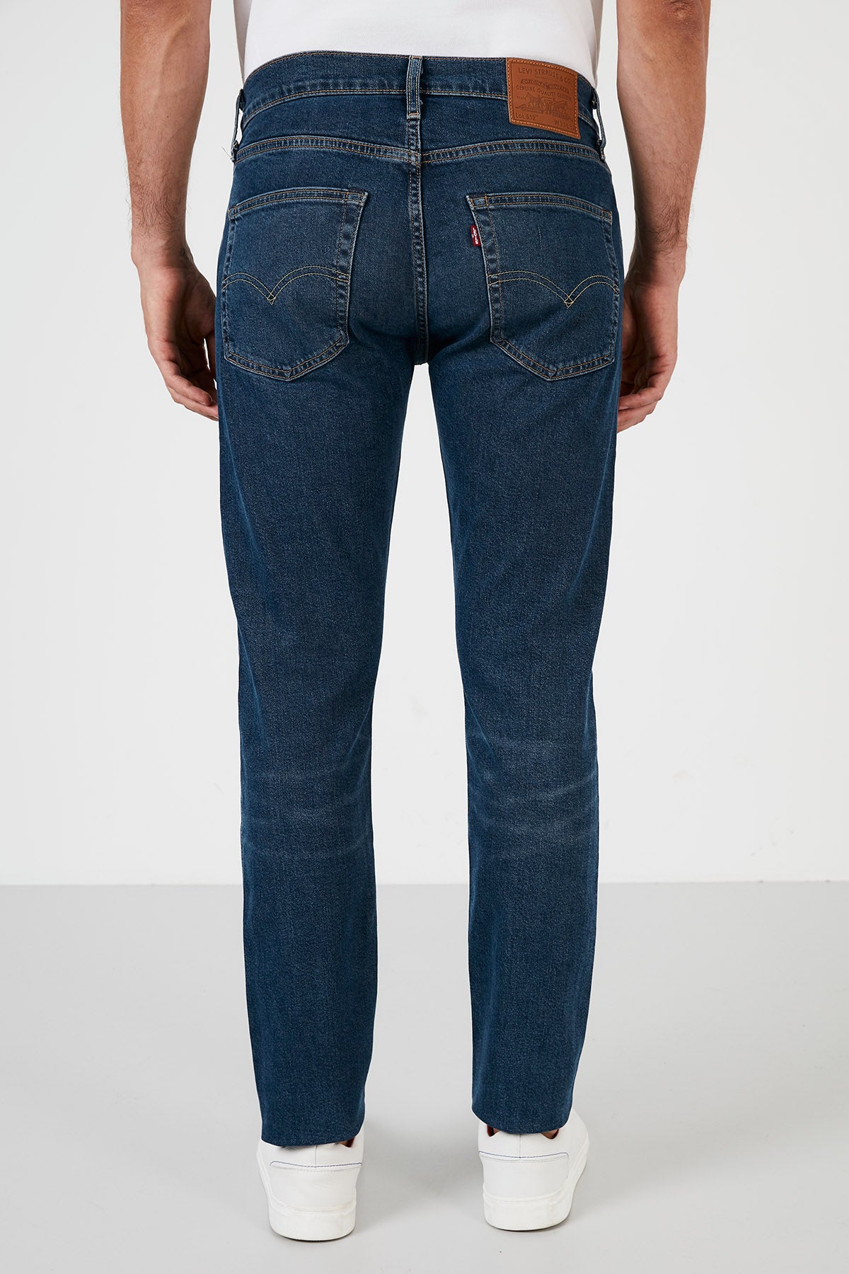 Levi's Slim Fit Cepli % 100 Pamuk 512 Jeans Erkek Kot Pantolon 28833-0918 İNDİGO