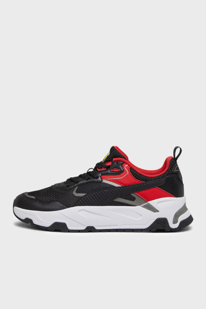 Puma Ferrari Trinity Sneaker Erkek Ayakkabı 30795001 SİYAH-KIRMIZI