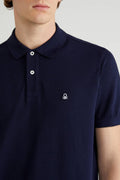 United Colors Of Benetton Logolu % 100 Pamuk Erkek Polo T Shirt 3089J3179 LACİVERT