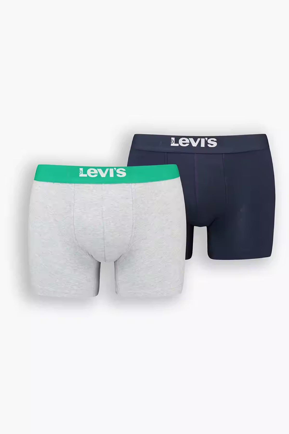 Levi's Pamuklu 2 Pack Erkek Boxer 37149-0848 GRİ-LACİVERT