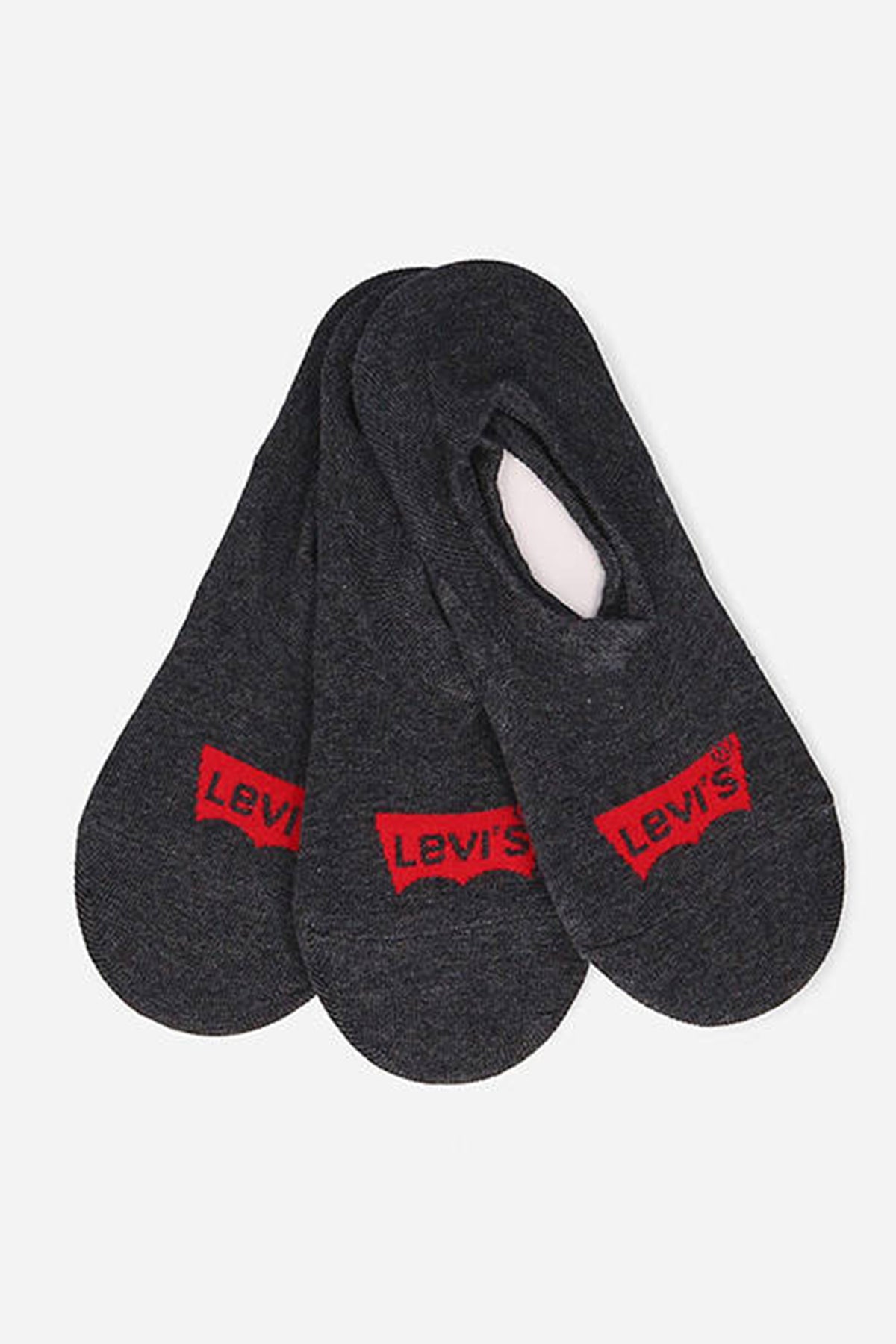 Levi's Pamuklu 3 Pack Erkek Çorap 37157-0588 ANTRASİT