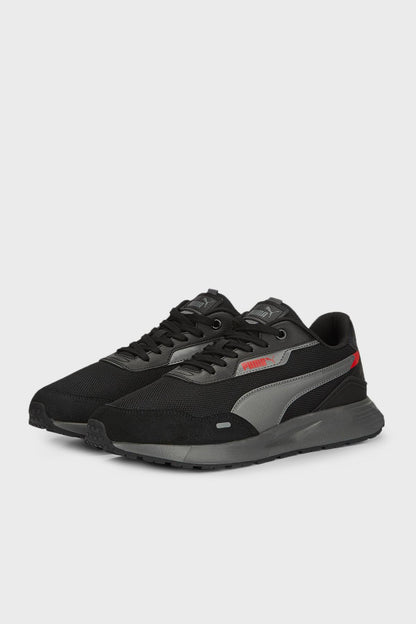 Puma Runtamed Logolu Fileli Günlük Sneaker Erkek Ayakkabı 39125005 SİYAH