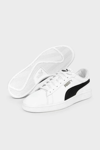 Puma Puma Smash 3.0 Buck Günlük Spor Erkek Ayakkabı 39233608 BEYAZ-SİYAH