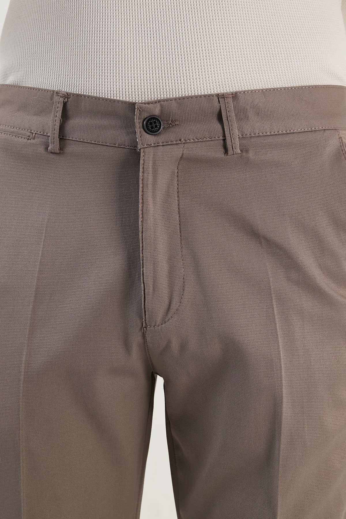 Buratti Pamuklu Normal Bel Regular Fit Düz Paça Erkek Pantolon 613HISAR ORTA-GRİ