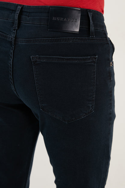 Buratti Pamuklu Normal Bel Regular Fit Düz Paça Jeans Erkek Kot Pantolon 6440301 LACİVERT