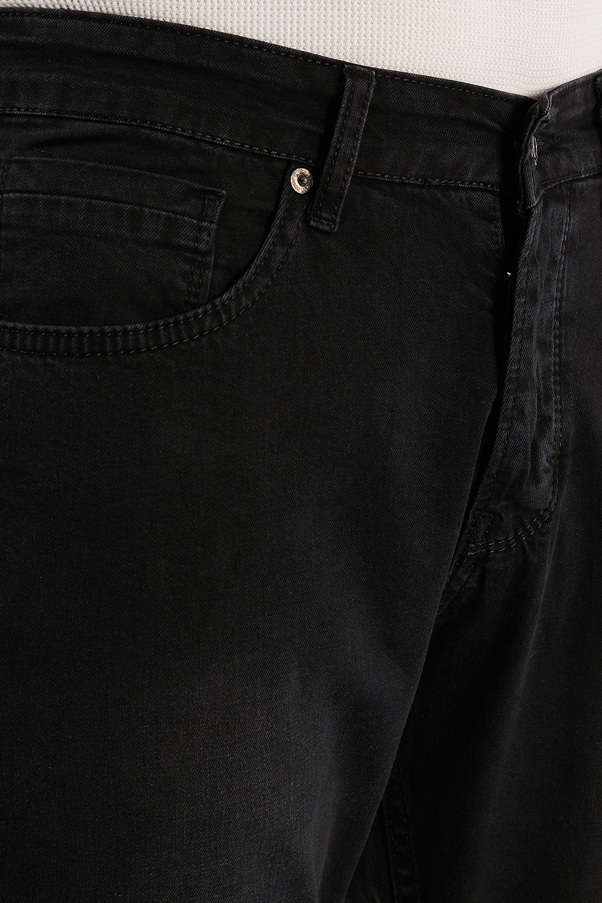 Buratti Pamuklu Normal Bel Düz Paça Regular Fit Jeans Erkek Kot Pantolon 6440302 SİYAH