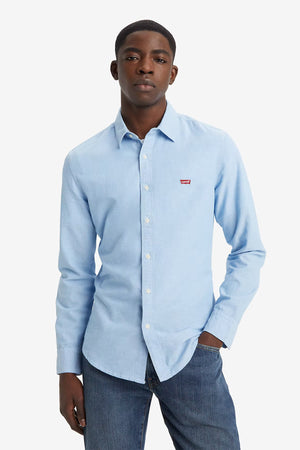 Levi's % 100 Pamuklu Slim Fit Erkek Gömlek 86625-0005 AÇIK MAVİ