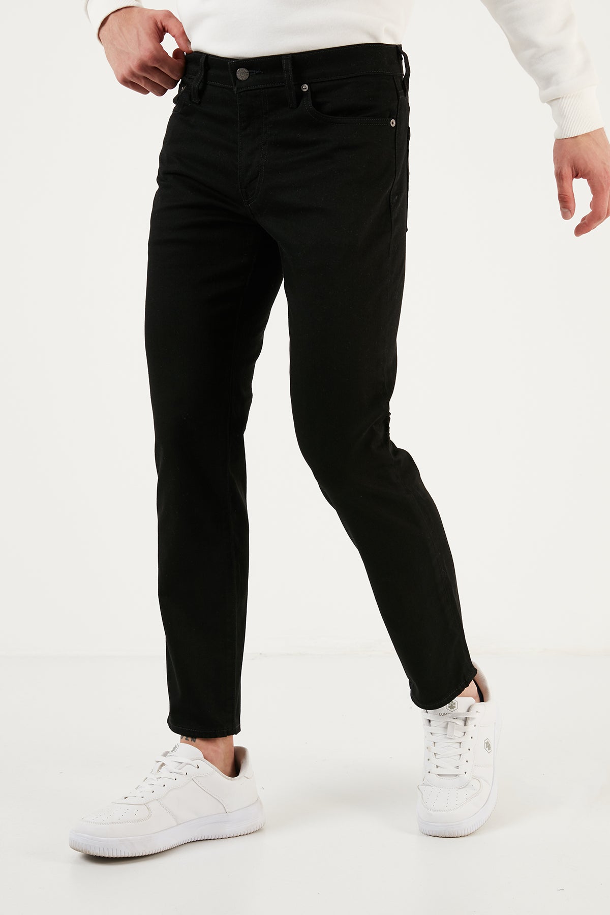 Levi's LSE 511 Pamuklu Normal Bel Slim Fit Jeans Erkek Kot Pantolon A2081-0028 SİYAH