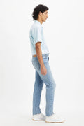 Levi's LSE 512 Normal Bel Dar Paça Slim Tapered Fit Jeans Erkek Kot Pantolon A2087-0023 AÇIK MAVİ