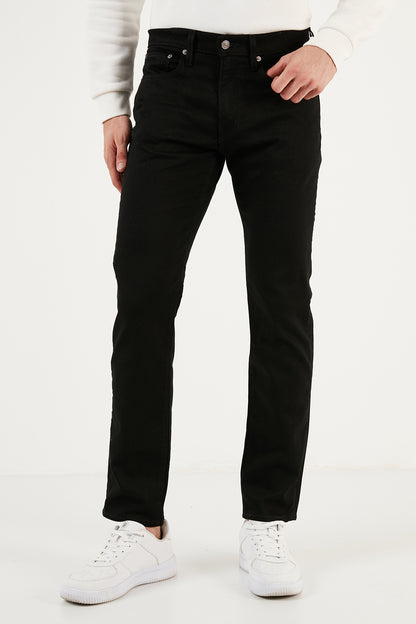 Levi's LSE 502 Pamuklu Regular Tapered Fit Jeans Erkek Kot Pantolon A2088-0012 SİYAH