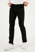 Levi's LSE 502 Pamuklu Regular Tapered Fit Jeans Erkek Kot Pantolon A2088-0012 SİYAH