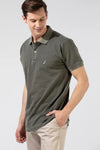 Nautica % 100 Pamuklu Polo Yaka Classıc Fit T Shirt Erkek Polo T Shirt K35111T 3BP HAKİ