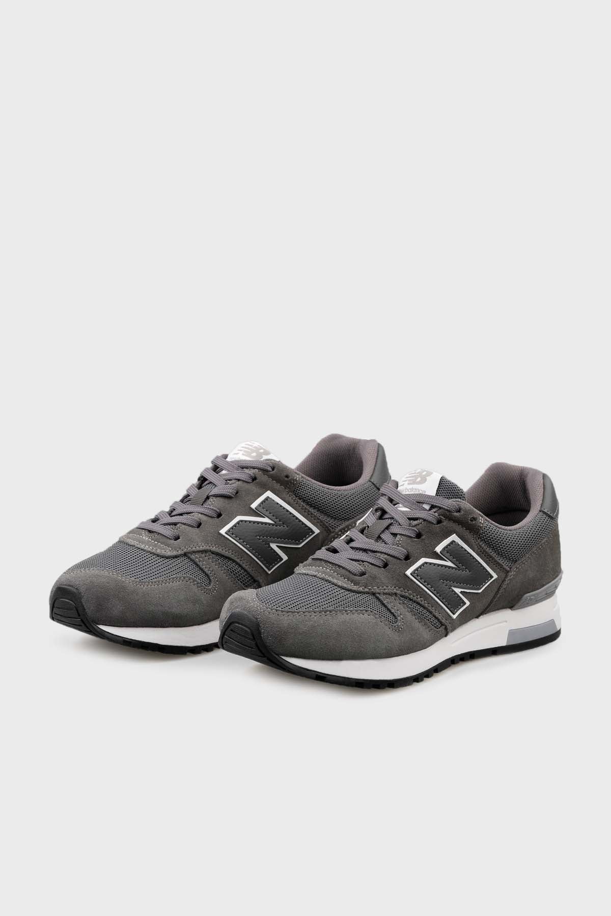 New Balance NB Lifestyle Logolu Fileli Sneaker Erkek Ayakkabı ML565ANT ANTRASİT