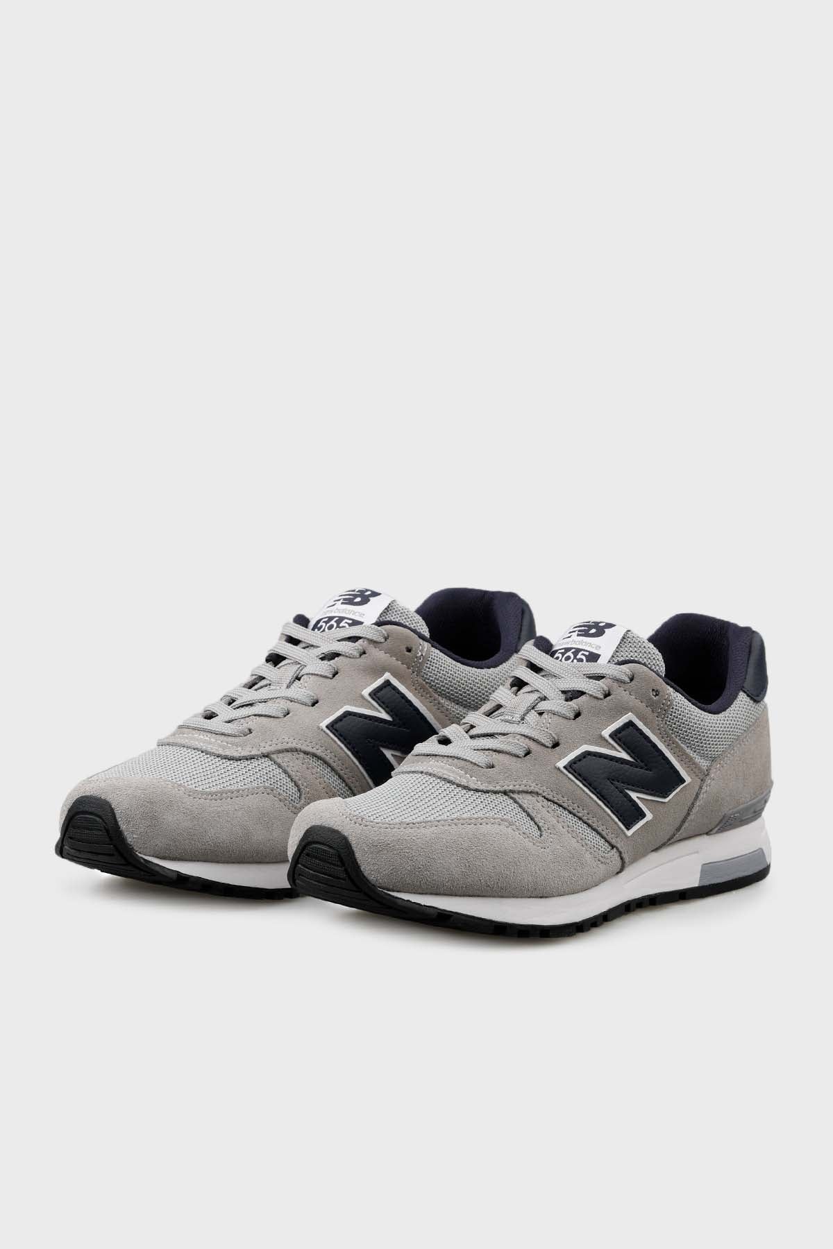 New Balance NB Lifestyle Logolu Fileli Sneaker Erkek Ayakkabı ML565GRY GRİ