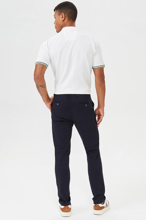 Nautica Streç Pamuklu Normal Bel Slim Fit Chino Erkek Pantolon P01000T 4NV LACİVERT