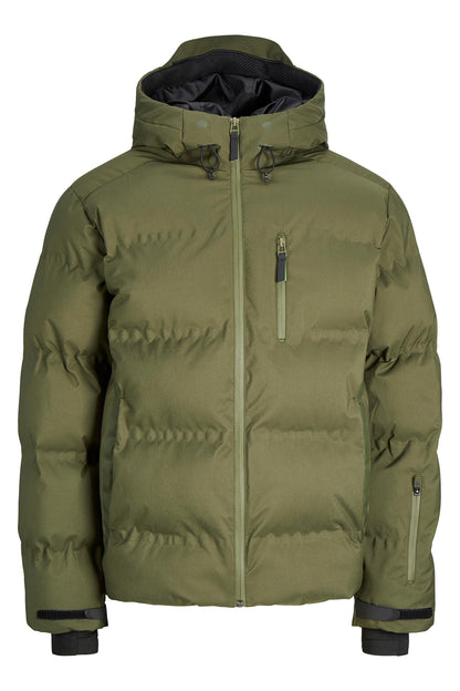 Jack & Jones Core Jcosweep Kapüşonlu Regular Fit Erkek Mont 12238998 Olive