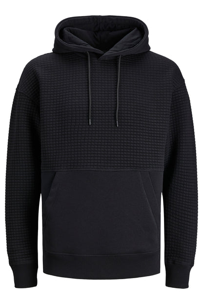 Jack & Jones Core Jcoblack Relaxed Fit Kapüşonlu Erkek Sweat 12245407 SİYAH