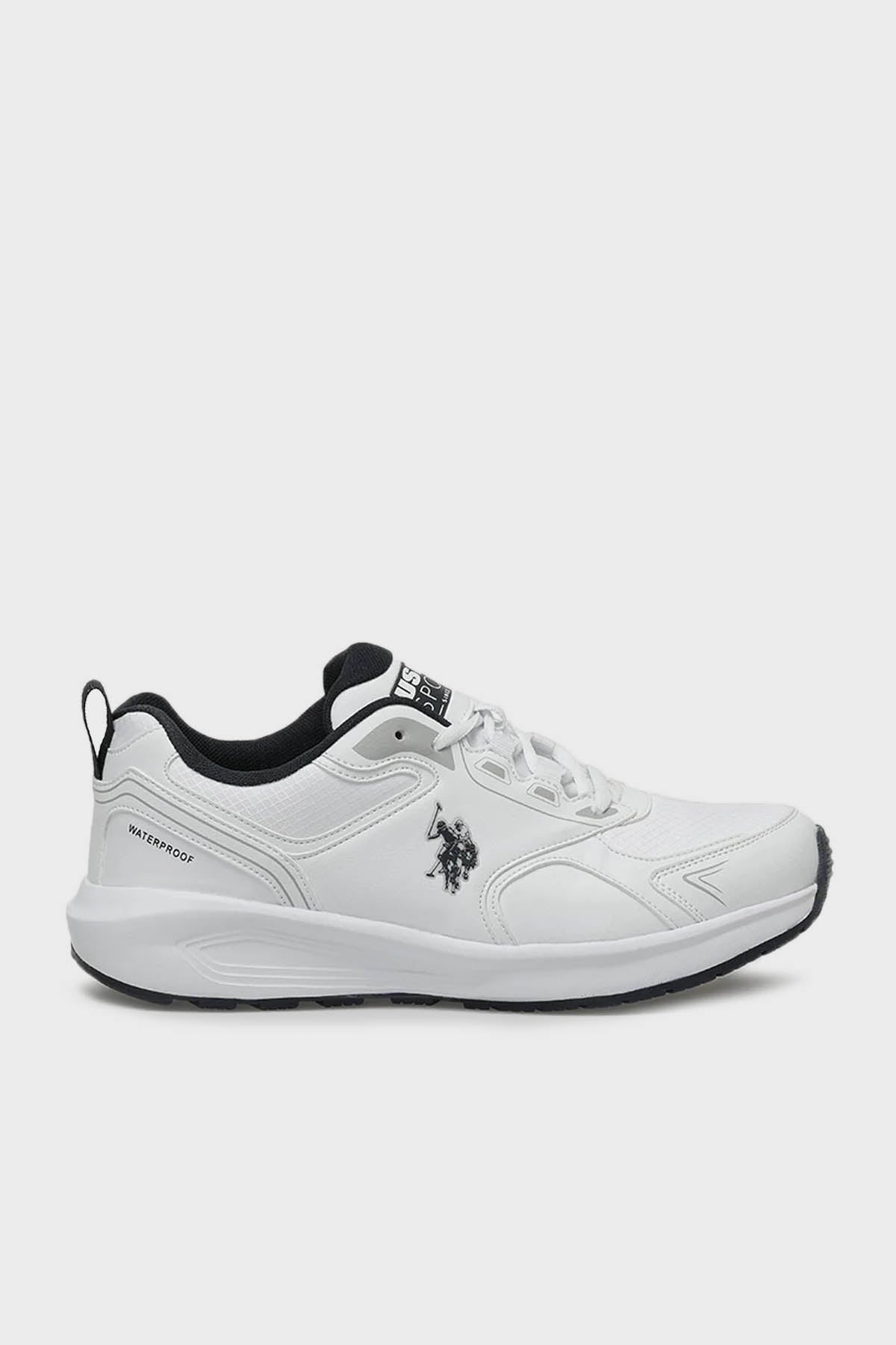 U.S. Polo Su Geçirmez Sneaker Erkek Ayakkabı LUKA 3PR BEYAZ