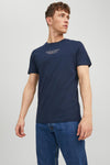 Jack & Jones Premiıum % 100 Pamuk Regular Fit Bisiklet Yaka Erkek T Shirt 12217167 LACİVERT