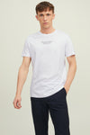 Jack & Jones Premiıum % 100 Pamuk Regular Fit Bisiklet Yaka Erkek T Shirt 12217167 BEYAZ