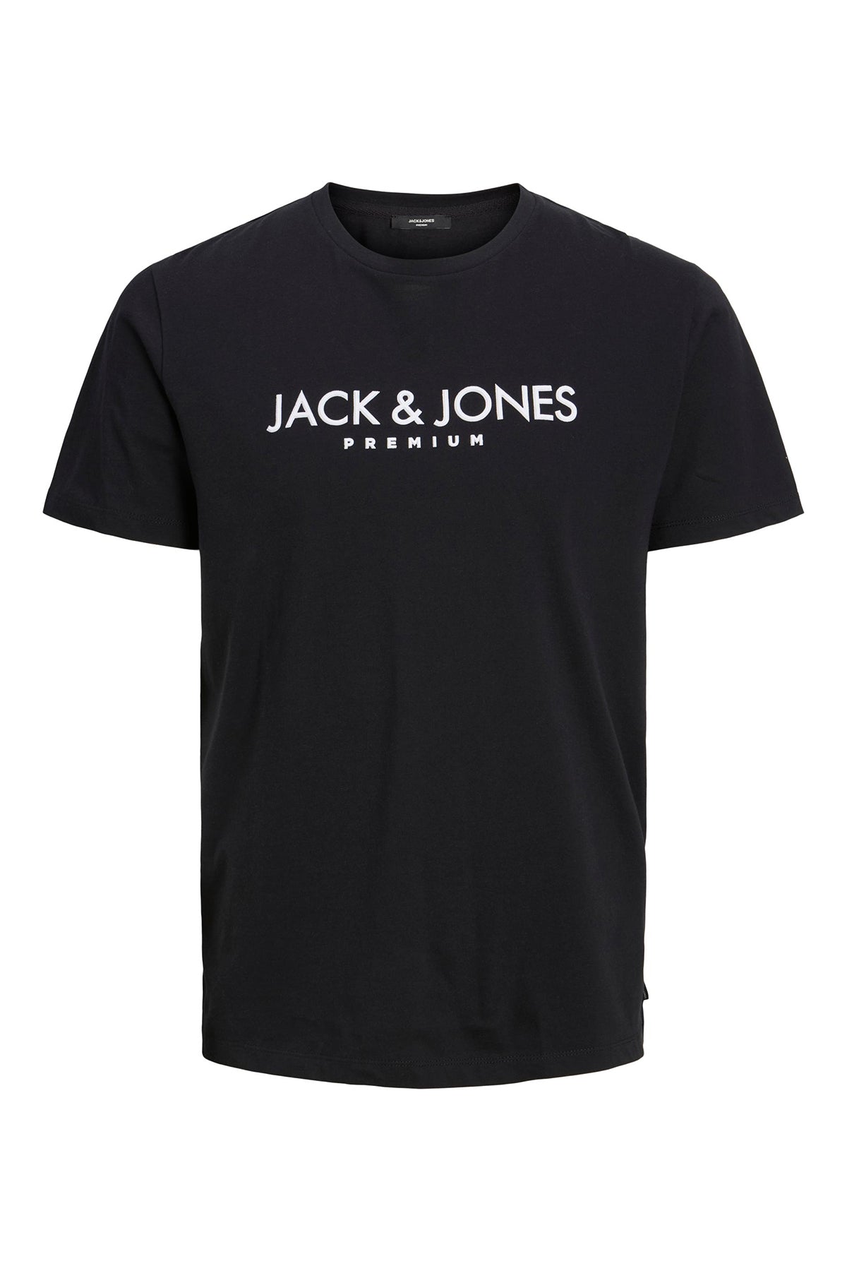 Jack & Jones Premium Pamuklu Regular Fit Bisiklet Yaka Erkek T Shirt 12227649 SİYAH