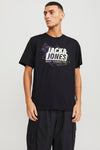 Jack & Jones Core Jcomap Pamuklu Bisiklet Yaka Erkek T Shirt 12252376 SİYAH