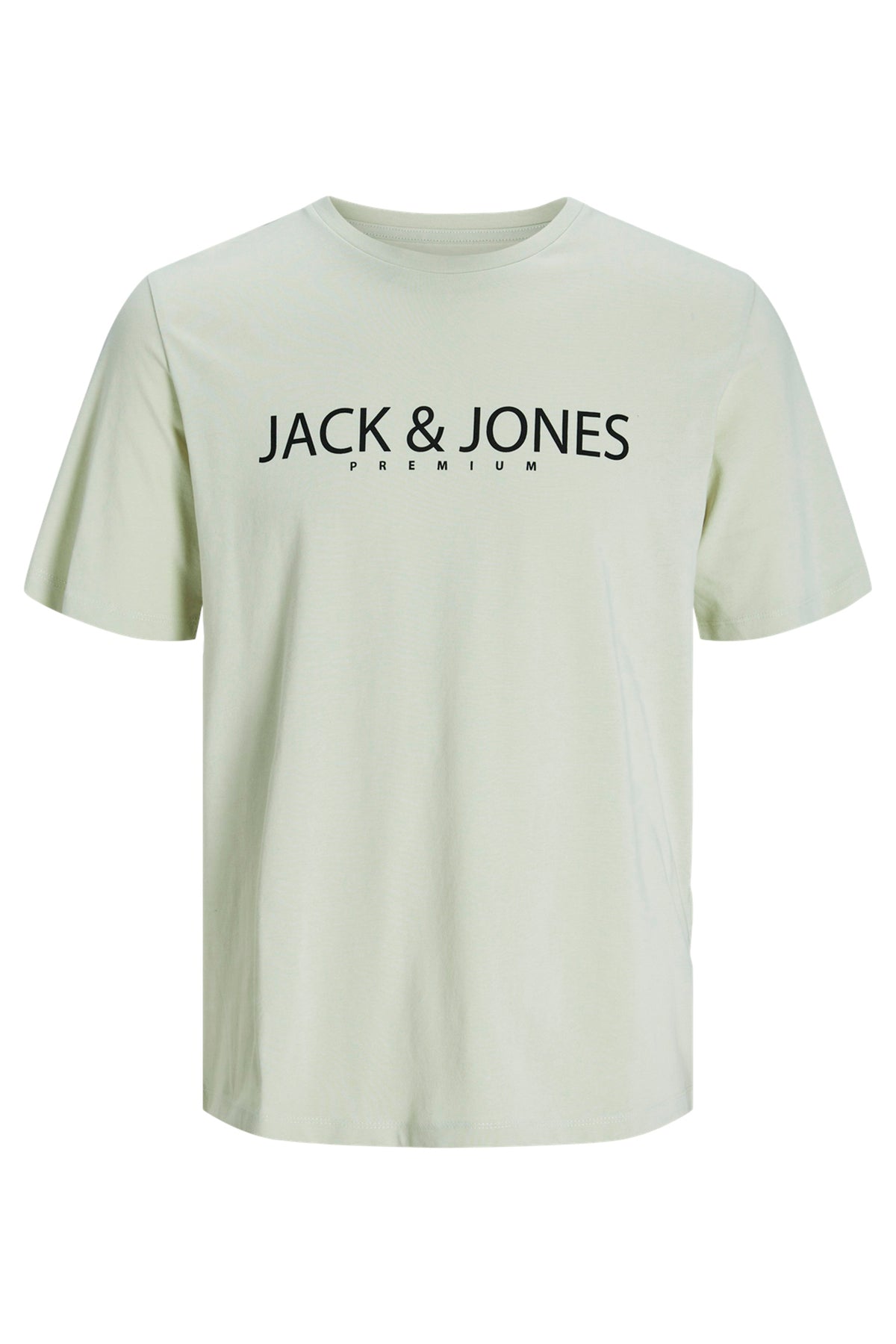 Jack & Jones Premium Jprblajack Pamuklu Bisiklet Yaka Erkek T Shirt 12256971 SU YEŞİLİ