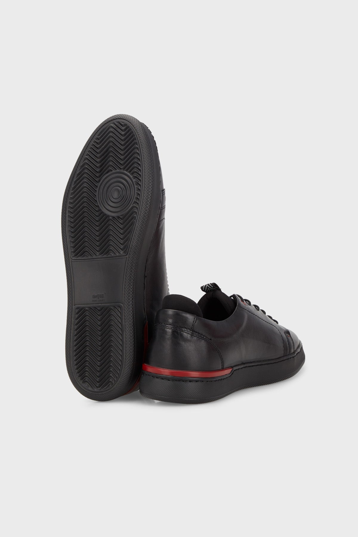 Marcomen Hakiki Deri Sneaker Erkek Ayakkabı 15215303 SİYAH