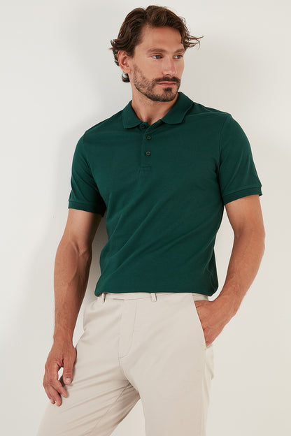 Buratti Pamuklu Regular Fit Düğmeli Erkek Polo T Shirt 4362050 NEFTİ
