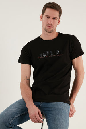 Buratti Erkek T Shirt 541NATURE SİYAH