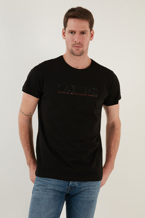 Buratti Erkek T Shirt 541NATURE SİYAH