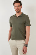 Buratti Slim Fit Pamuklu Erkek Polo T Shirt 5902141 HAKİ
