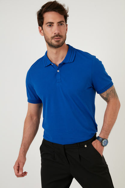 Buratti Regular Fit Düğmeli % 100 Pamuklu Erkek Polo T Shirt 5902325 SAKS