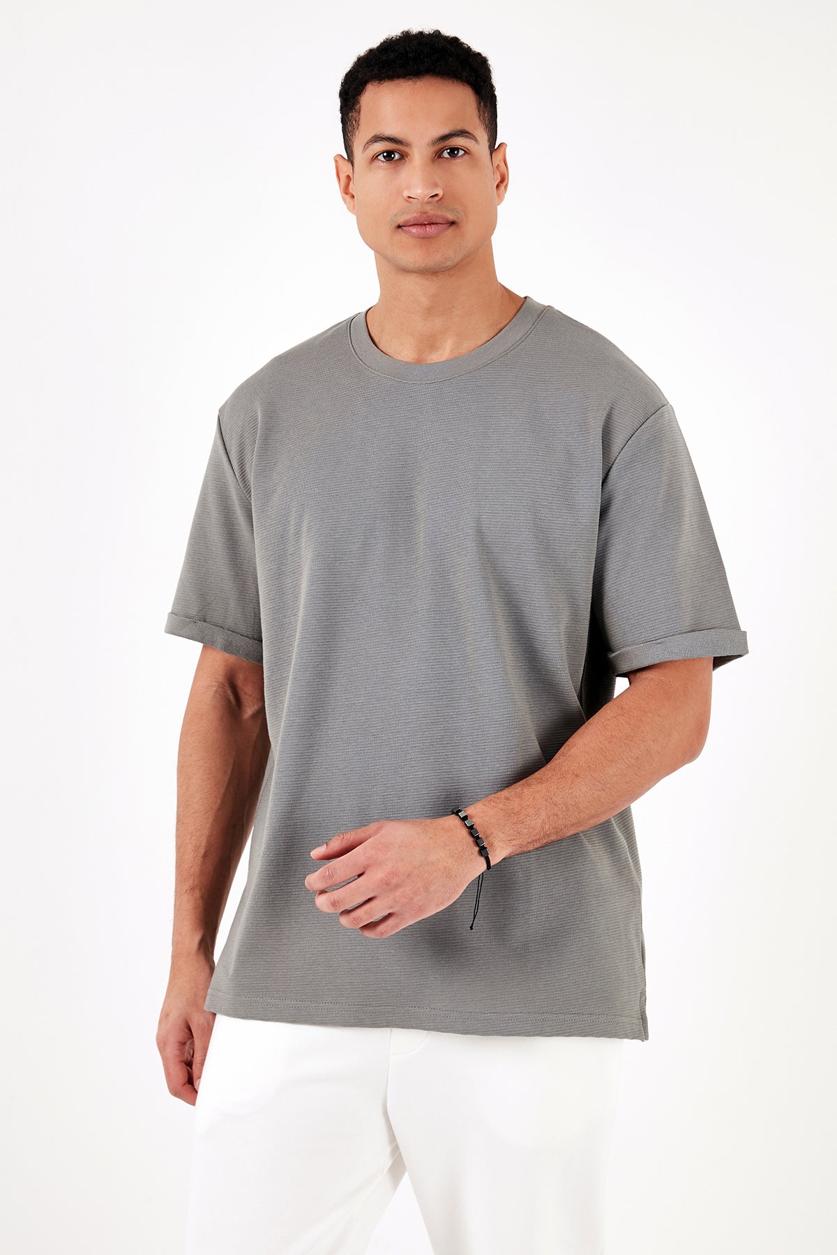 Buratti Pamuklu Bisiklet Yaka Regular Fit Basic Erkek T Shirt 5902731 AÇIK HAKİ