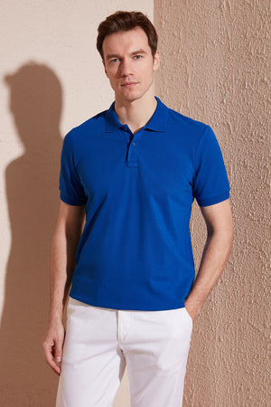 Buratti Pamuklu Regular Fit Düğmeli Erkek Polo Yaka T Shirt 5902739 SAKS