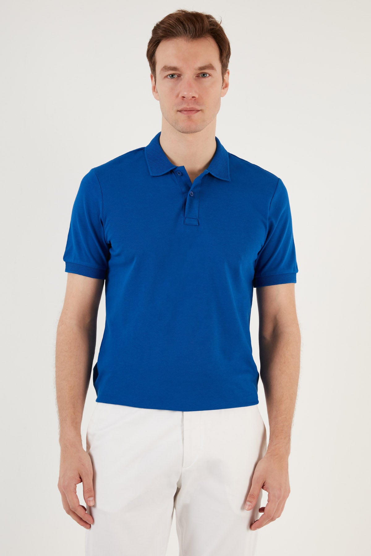 Buratti Pamuklu Regular Fit Düğmeli Erkek Polo Yaka T Shirt 5902739 SAKS