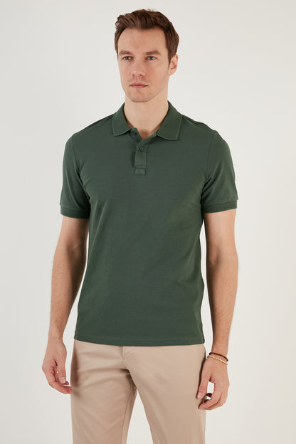 Buratti Pamuklu Regular Fit Düğmeli Erkek Polo Yaka T Shirt 5902739 NEFTİ