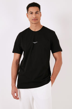 Buratti % 100 Pamuk Bisiklet Yaka Regular Fit Erkek T Shirt 5902757 SİYAH