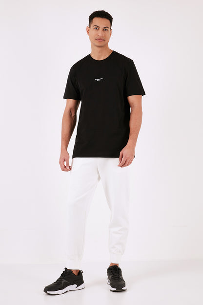 Buratti % 100 Pamuk Bisiklet Yaka Regular Fit Erkek T Shirt 5902757 SİYAH